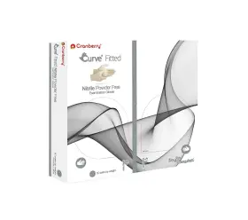 555123603405 CRANBERRY USA Fitted Nitrile Exam Gloves Pack