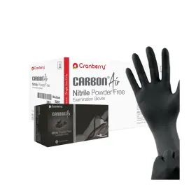 CR3268CASE CRANBERRY USA Carbon Air Nitrile Powder Exam Glove