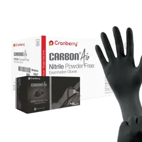 555123607724 CRANBERRY USA Carbon Air Nitrile Exam Glove Mil