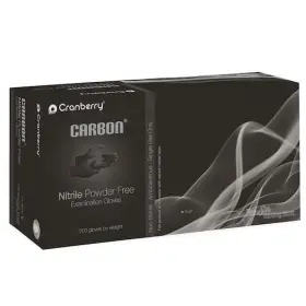 CR3239 CRANBERRY USA Carbon Nitrile Examination Gloves Box