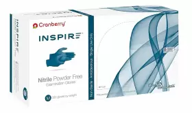 CR3388 CRANBERRY USA Inspire Nitrile Powder Exam Gloves