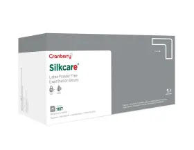 CR7817 CRANBERRY USA Silkcare Latex Powder Exam Gloves Pack