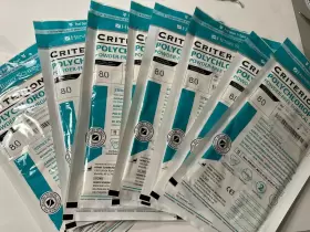 112-7088 CRITERION Latex Powder Disposable Surgical Gloves #3