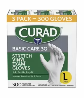 884389961134 CURAD Care Exam Gloves #2