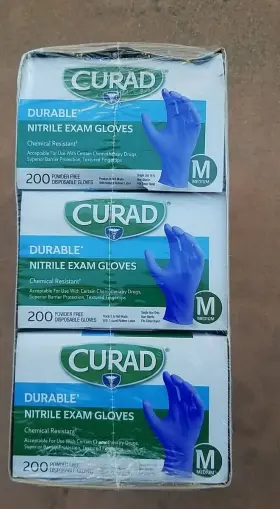 884389961202 CURAD Nitrile Exam Gloves #3
