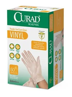888277305871 CURAD Care Exam Gloves Powder