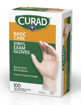 CUR4135RPH CURAD Care Exam Gloves Disposable #3