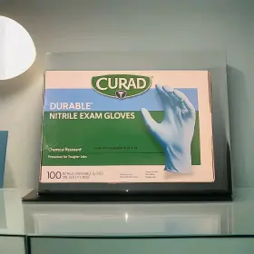CUR4145R CURAD Powder Nitrile Exam Gloves Box