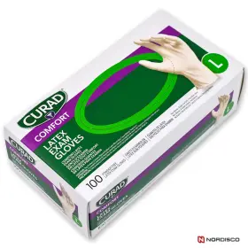 CUR8106 CURAD Powder Latex Exam Gloves
