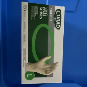 CUR9226 CURAD Stretch Exam Gloves Powder