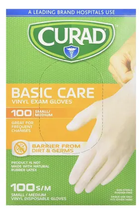 080196384627 CURAD MEDLINE Care Exam Gloves