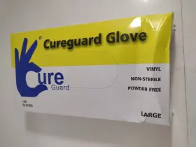 13527-110 CURE GUARD Gloves Sterile Powder
