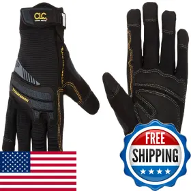 B00FL6SG2M CUSTOM LEATHERCRAFT Tradesman Gloves Smallblack
