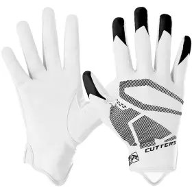 B08V4MT18P CUTTERS Receiver Gloveswhite