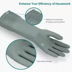 809743160130 DABOGOSA Mamison Rubber Gloves Dishwash #2