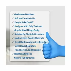 G001 DADDYS CHOICE Nitrile Gloves Disposable #3