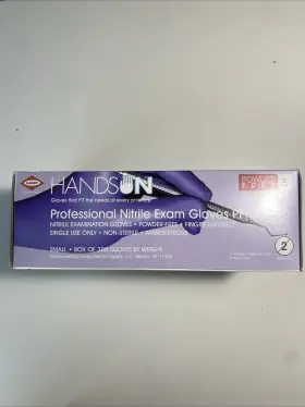 3272630 DARBY Gloves Handson Nitrile Exam Powder #2