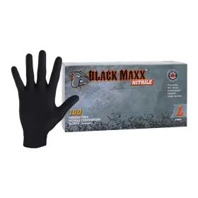 BMN100L DASH MEDICAL Maxx Nitrile Exam Gloves