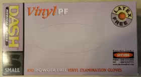 SPF100S DASH MEDICAL Exam Gloves Powder Latex #2