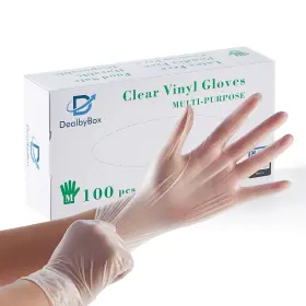 810153514046 DEALBYBOX Pack Disposable Food Safe Latex Glove #2