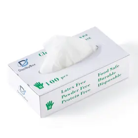 810153514046 DEALBYBOX Pack Disposable Food Safe Latex Glove #3