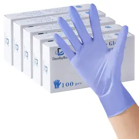 810153514107 DEALBYBOX Pack Disposable Gloves Latex Nitrile
