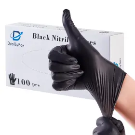810153514145 DEALBYBOX Pack Disposable Gloves Latex Nitrile #2
