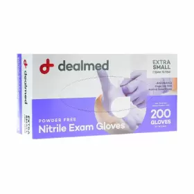 787350 DEALMED Medical Exam Gloves Nitrile Disposable