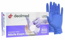 787380 DEALMED Medical Exam Nitrile Gloves Disposable