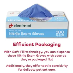 859140003323 DEALMED Exam Gloves Nitrile Disposable Glo #2