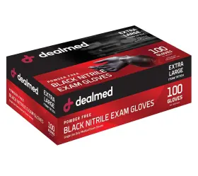 859140003842 DEALMED Nitrile Exam Gloves Disposable Medical #3