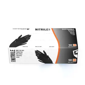 069165847684 DEFENDER SAFETY Nitrile Gloves Latex Disposable #2