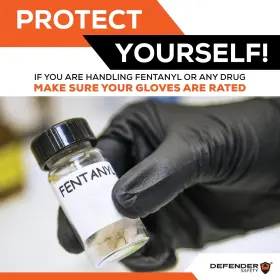 069165847776 DEFENDER SAFETY Nitrile Gloves Fentanyl Chemo #3