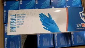 DSG-ENG-01 DEFENDER SAFETY Nitrile Powder Disposable Gloves #3