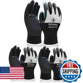 B0DZN3G87R DEFWAY Electrician Gloves High Voltage Insulated