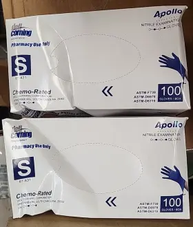 61-431 DELL CORNING CORPORATION Medical Nitrile Exam Gloves
