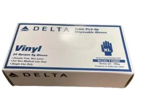 880181903235 DELTA Disposable Gloves Powder Latex