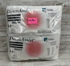 133600 DERMASSIST Latex Surgical Gloves Sterile Powder