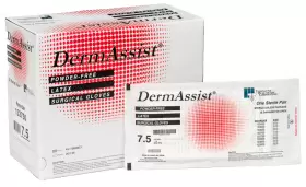 133800 DERMASSIST Sterile Latex Surgical Gloves Powder
