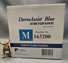 163200 DERMASSIST Stretch Exam Gloves Powder Sterile #2