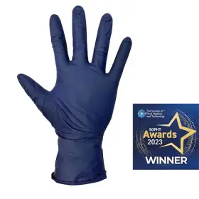 455-A265-S092-X31 DETECTAMET Disposable Gloves Mil Palm