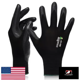B0DFY5FPZ9 DEX FIT Sandy Nitrile Gloves Blacks Grip