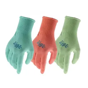 744759368973 DIGZ Womens Nitrile Coated Gloves