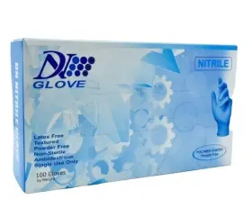 8938537159019 DN GLOVE Nitrile Exam Polymer Coated Latex Pack
