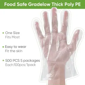 810094282615 DOLOBURN Disposable Food Gloves Forfood Safe #2