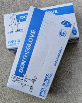 30434 DON THE GLOVE Gloves Disposable Mil Latex