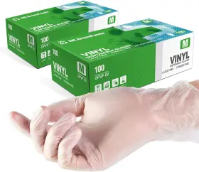 445012619605 DR.GREENPANDA Food Safe Disposable Gloves Latex