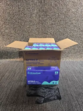 BPNF-13 DR.GREENPANDA Nitrile Gloves Latex Powder