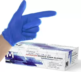 313057990966 DRE HEALTH Powder Disposable Nitrile Gloves Pack