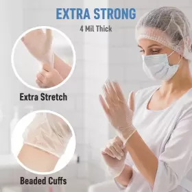 850014724467 DRE HEALTH Medical Exam Gloves Pack #3